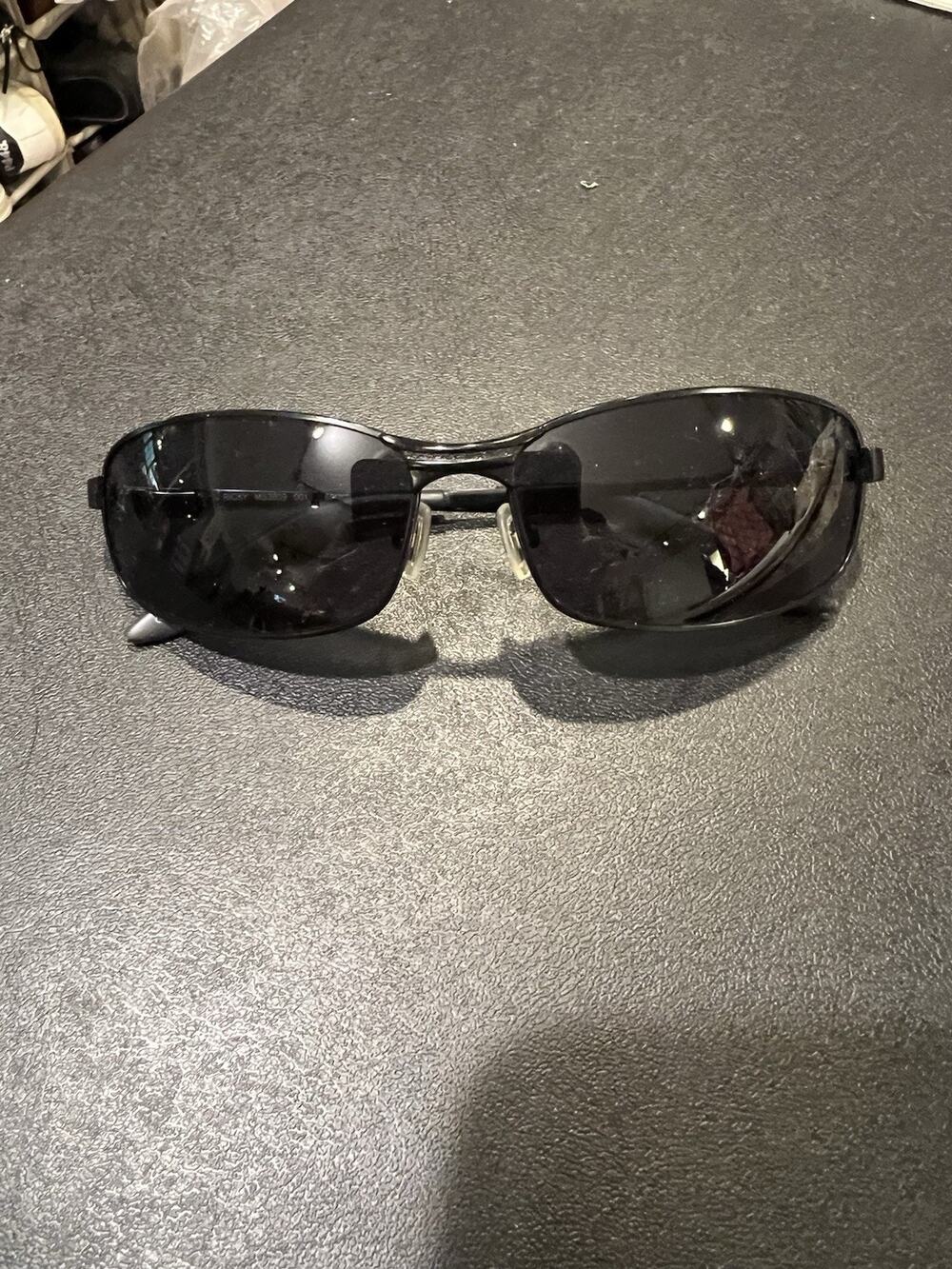 Fossil Black Ricky Metal Frame Sunglasses